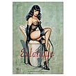 Bettie Page Extatique Fabric Poster Wall Hanging